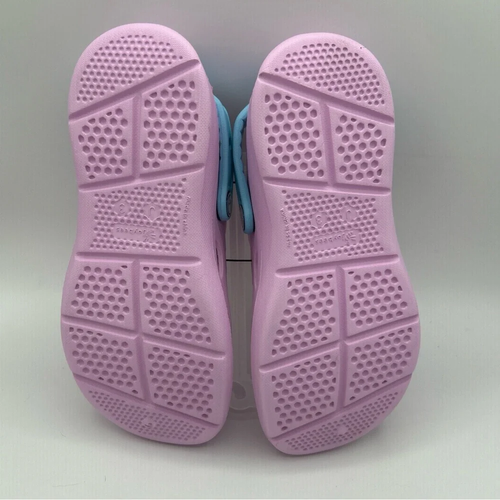 Joybees Kids Girls Lavender and Blue Active Clogs‎